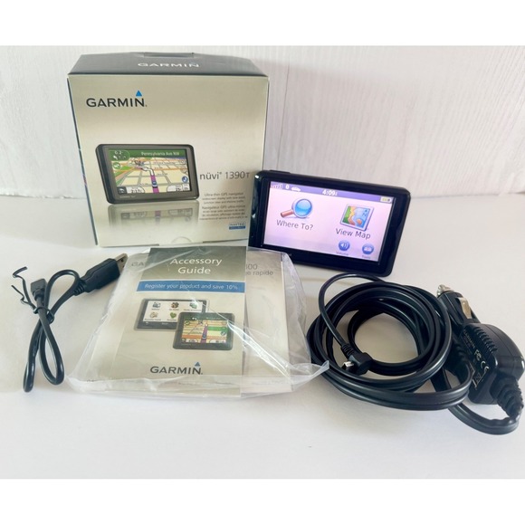 garmin Other - Garmin Nuvi 1390T GPS Navigation Maps in Box with Original Acessories